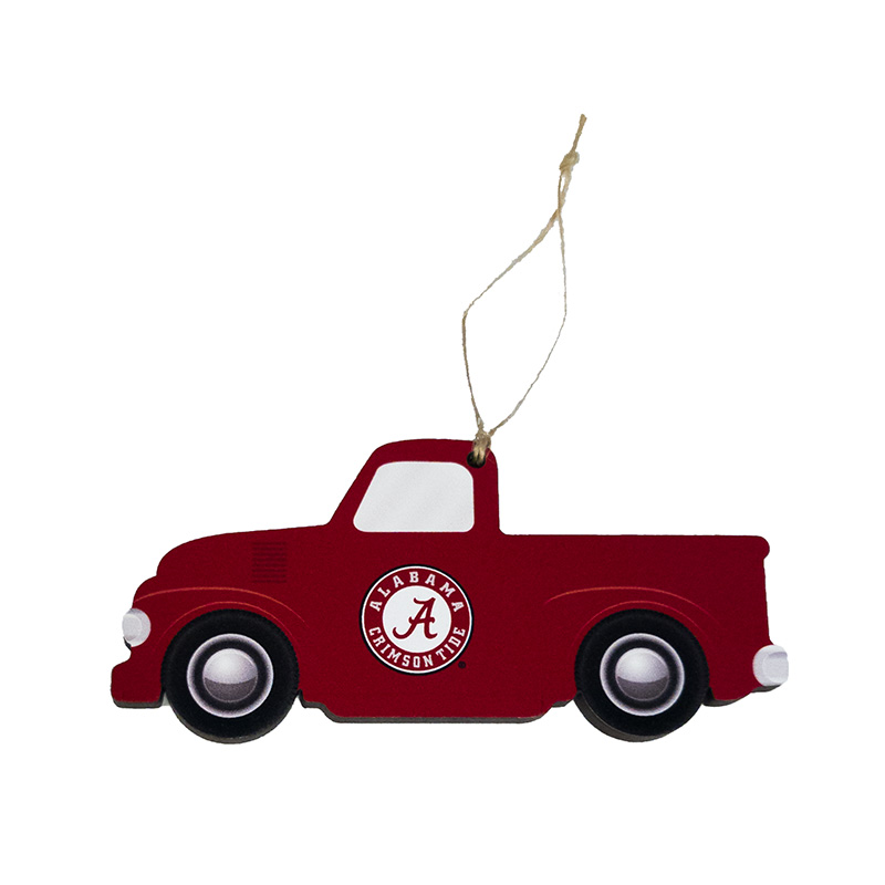Alabama Truck Wood Ornament