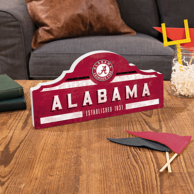 Alabama Established 1831 Wood Sign