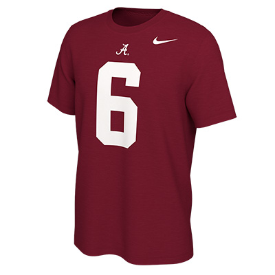 #6 DEVONTA SMITH ALABAMA CRIMSON TIDE JERSEY T-SHIRT