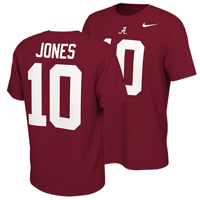 #10 Mac Jones Alabama Crimson Tide Jersey T-Shirt