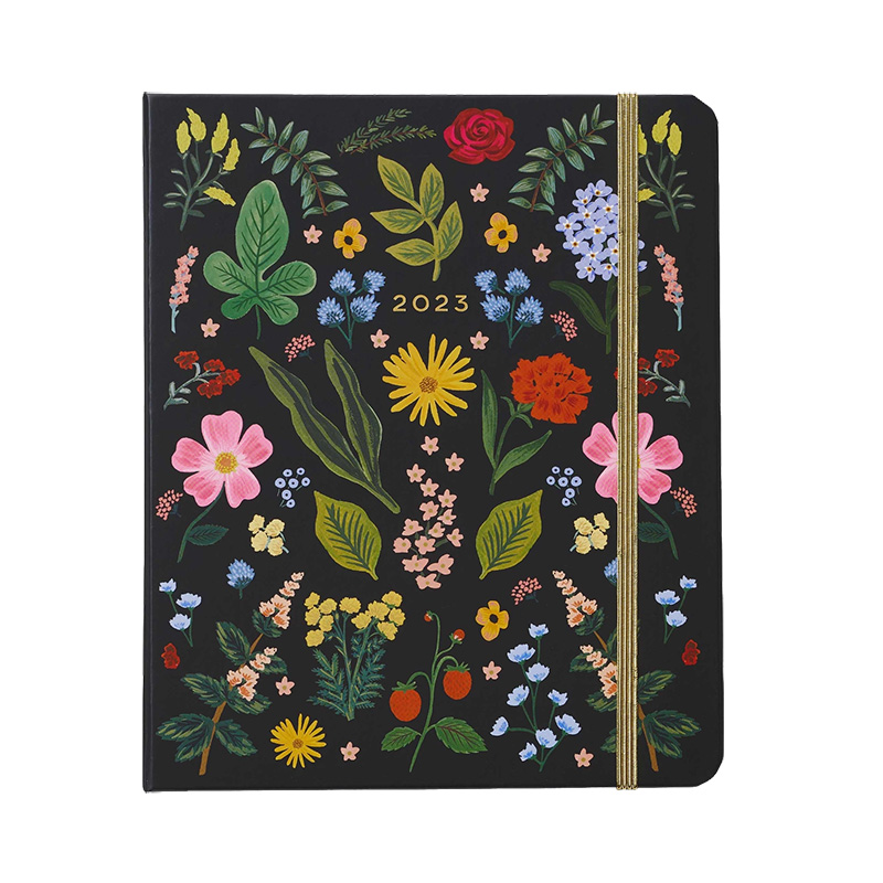 Rifle Paper 2023 17-Month Covered Planner - Botanical (SKU 13719982215)