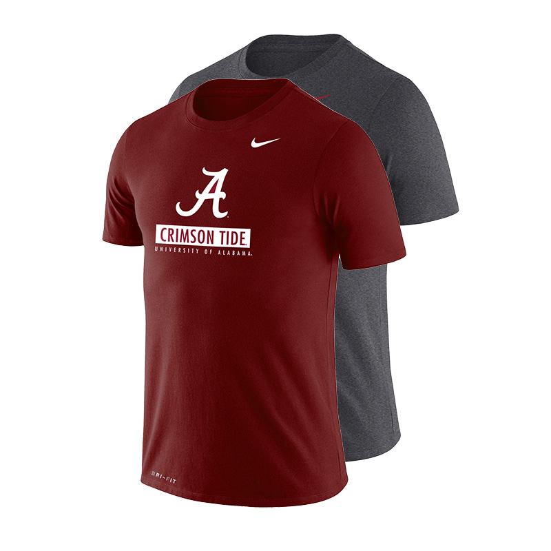 University Of Alabama Crimson Tide Script A Dri-Fit Legend Short Sleeve T-Shirt (SKU 13722968158)