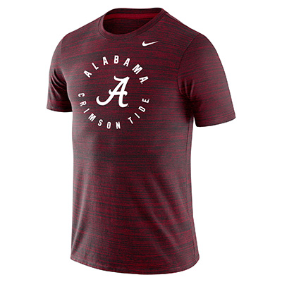 Alabama Crimson Tide Script A Velocity Legend Short Sleeve T-Shirt