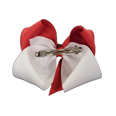 MISS ASHLEY TWO-TONE FOOTBALL BOW