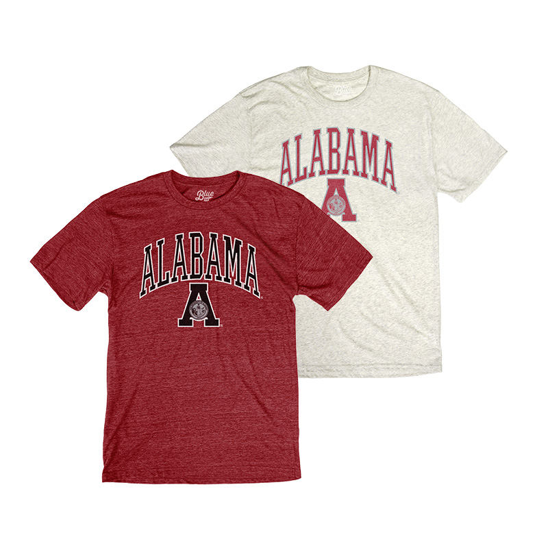 Alabama Over Seal Tri-Blend T-Shirt