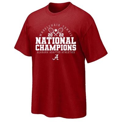 2022 Adapted Athletics Wheelchair Tennis National Champions T-Shirt