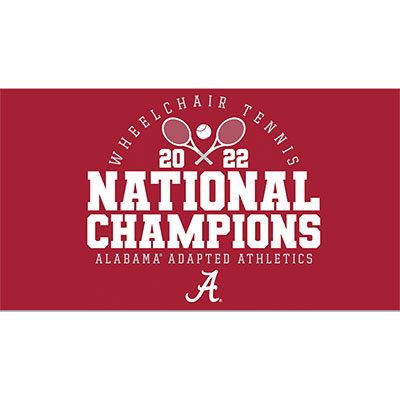       2022 ADAPTED ATHLETICS WHEELCHAIR TENNIS NATIONAL CHAMPIONS T-SHIRT