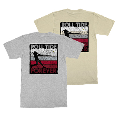 Alabama Roll Tide Softball Forever On Lights T-Shirt