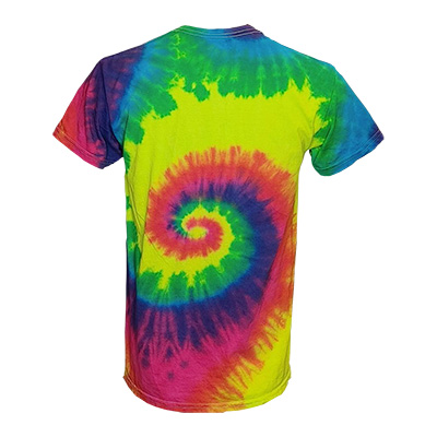 ALABAMA CRIMSON TIDE GROOVY CAR TYE DYE T-SHIRT