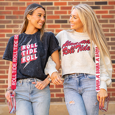      Alabama Script A Bama Beaded Purse Strap