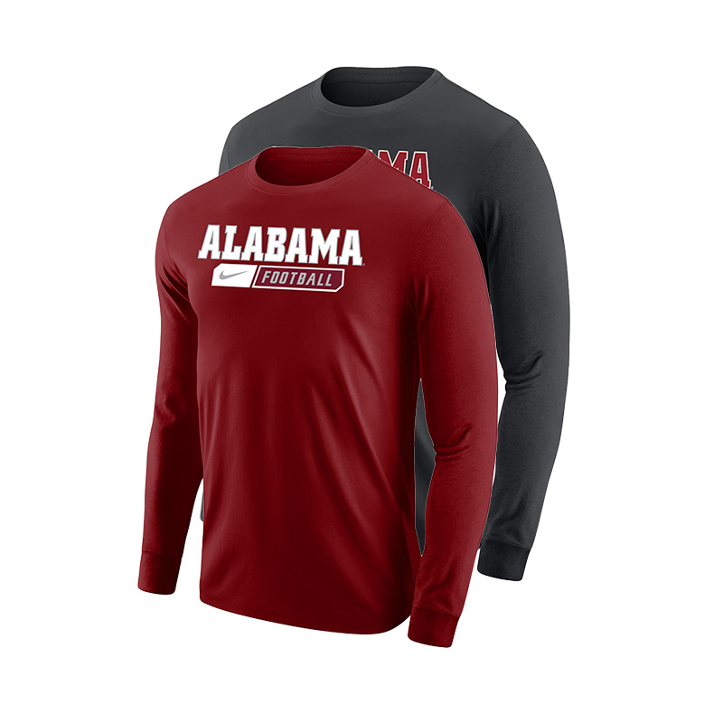 Alabama Football Core Cotton Long Sleeve T-Shirt (SKU 13733056158)
