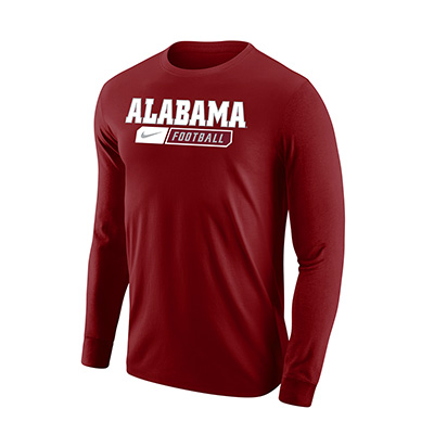ALABAMA FOOTBALL CORE COTTON LONG SLEEVE T-SHIRT