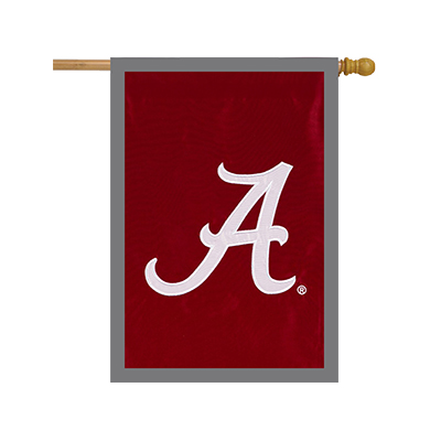 University Of Alabama Applique Flag
