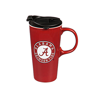 UNIVERSITY OF ALABAMA BOXED TRAVEL MUG