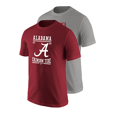 Alabama Crimson Tide Core Cotton Short Sleeve T-Shirt