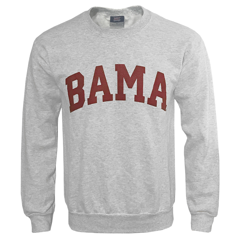 Bama Fundamental Fleece Crew University of Alabama Supply Store