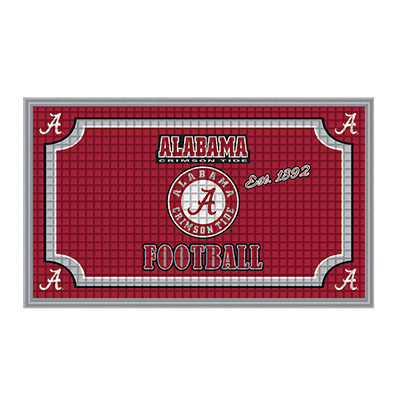 University Of Alabama Embossed Door Mat