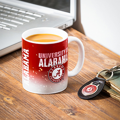 University Of Alabama Key Fob And Coffee Mug Gift Set