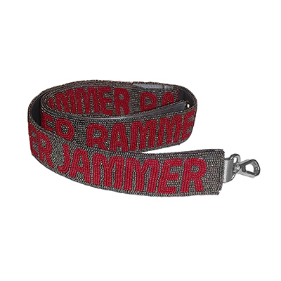 Alabama Rammer Jammer Beaded Purse Strap