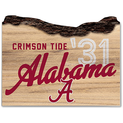 Alabama Roll Tide Barky Table Top Sign