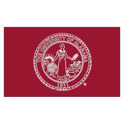 University Of Alabama Seal Grommet Flag