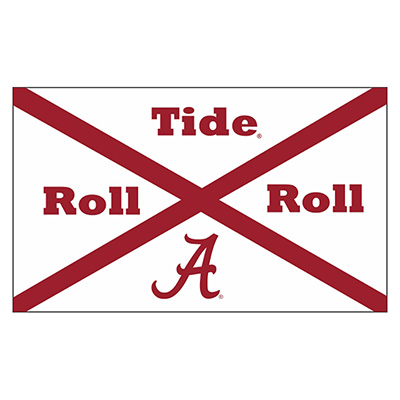 Alabama Roll Tide Roll Grommet Flag