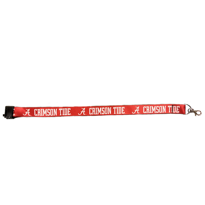 Alabama Crimson Tide 2Nd Design Lanyard With Breakaway (SKU 13736071104) Alabama Crimson Tide 2Nd Design Lanyard With Breakaway (SKU 13736071104)