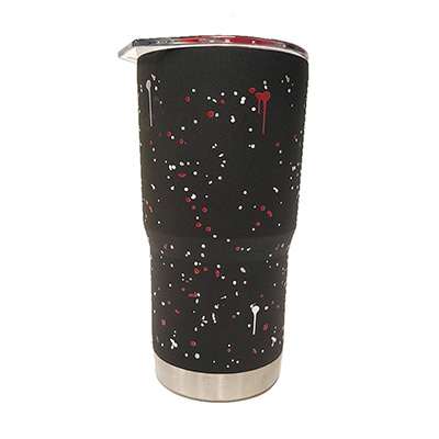 ALABAMA CONFETTI TUMBLER WITH LID