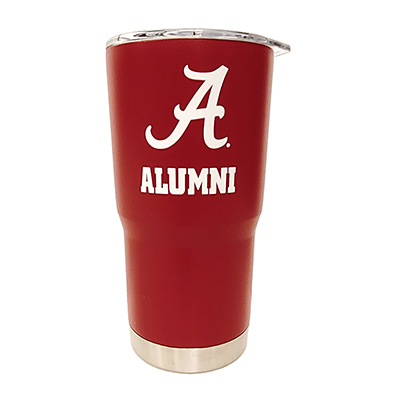 Alabama Script A Alumni Tumbler With Lid