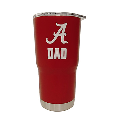 Alabama Script A Dad Tumbler With Lid