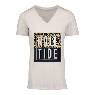 Alabama Roll Tide V-Neck Slub T-Shirt