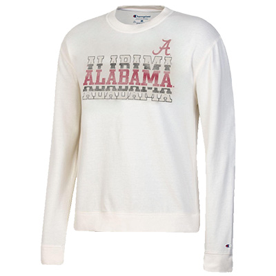 Alabama Script A French Terry Crew