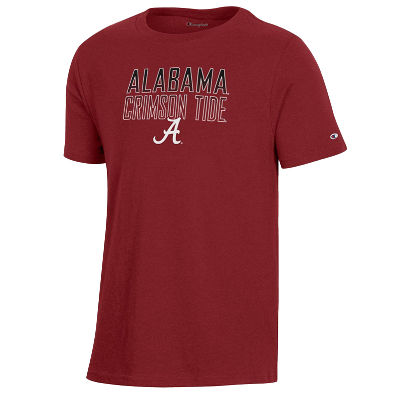 Alabama Crimson Tide Script A Short Sleeve T-Shirt (SKU 1376242142)