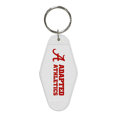 Alabama Adapted Athletics Motel Fob Keychain