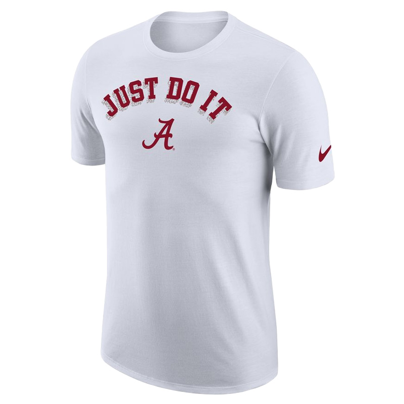Alabama Script A Just Do It Cotton Short Sleeve T-Shirt