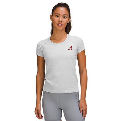 Alabama Script A Swiftly Tech 2.0 Short Sleeve Shirt