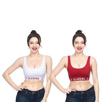 Alabama Script A Scoop Sports Bra