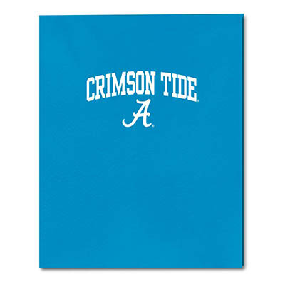 Paper Folder Marine Blue Crimson Tide Over Script A