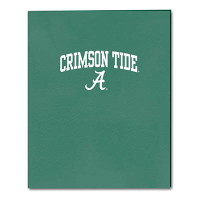 Paper Folder Green Crimson Tide Over Script A