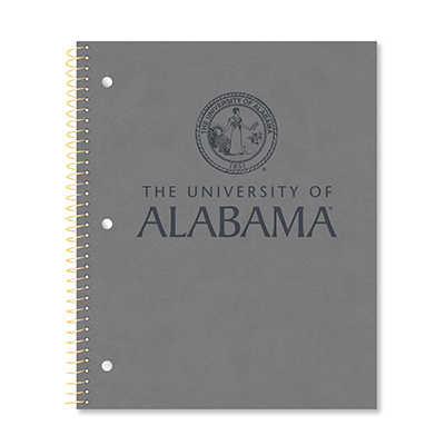 1 Subject Notebook Impressions Dark Gray UA Seal