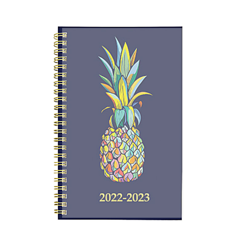 Academic Weekly/Monthly Planner Pineapple Navy