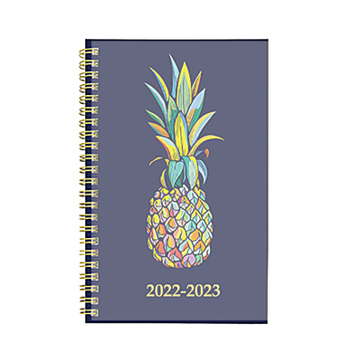 Academic Weekly/Monthly Planner Pineapple Navy