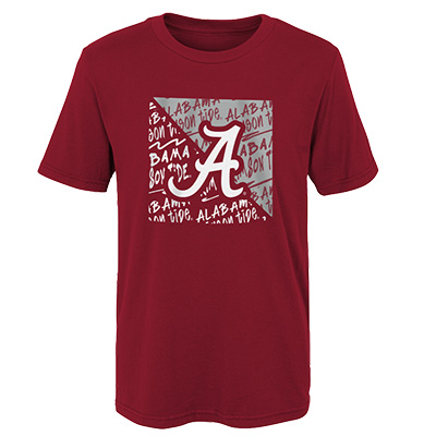 Alabama Crimson Tide Script A Divide T-Shirt