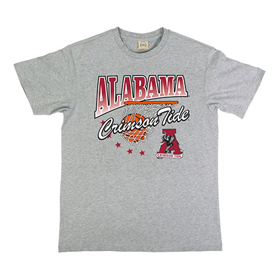 Alabama Crimson Tide Vault Logo Basketball T-Shirt