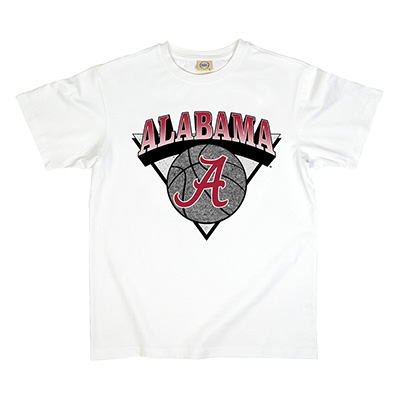 Alabama Script A Baksetball T-Shirt