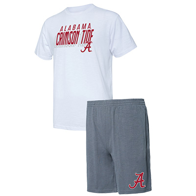 Alabama Crimson Tide Script A Shirt And Short Set