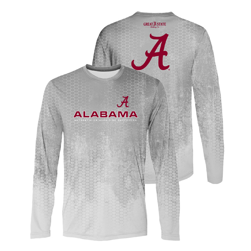 Alabama Script A Long Sleeve Performance T-Shirt (SKU 13792015102)