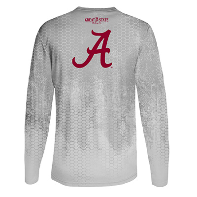 ALABAMA SCRIPT A LONG SLEEVE PERFORMANCE T-SHIRT