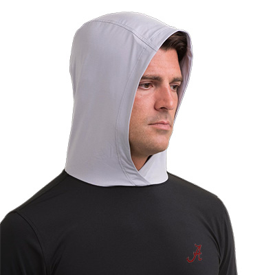 ALABAMA SCRIPT A CHARLIE LONG SLEEVE HOODED PULLOVER