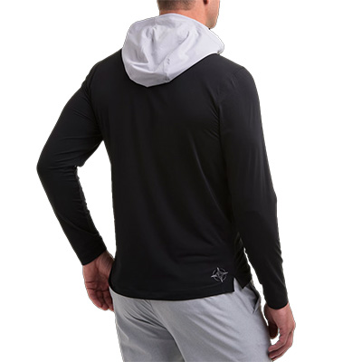 ALABAMA SCRIPT A CHARLIE LONG SLEEVE HOODED PULLOVER